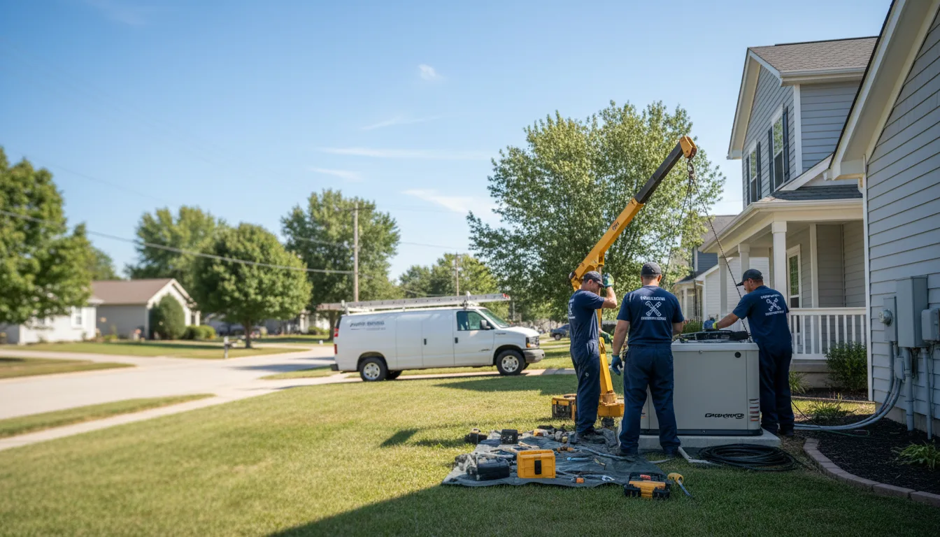 Generator Installation in West Milton, OH near me